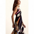 Vestido diseñado por Mr. Christian Lacroix de Desigual