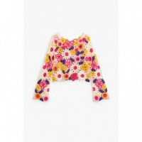 Jersey Crochet Multicolor de DESIGUAL