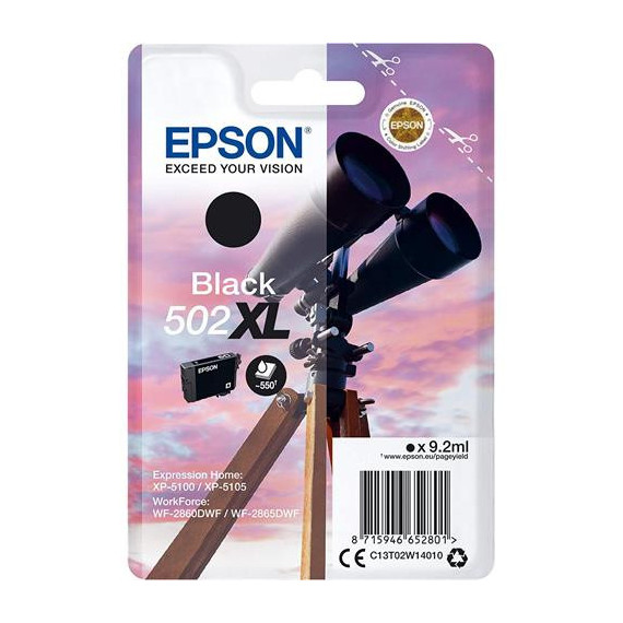 EPSON Tinta 502XL Negro