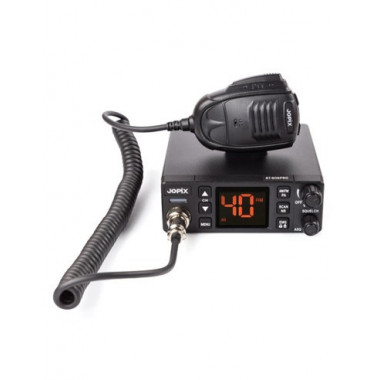 JOPIX Emisora Movil CB/27 AM/FM Multinorma AT-606PRPO 12/24V 4W