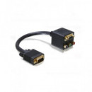 DELOCK Cable Adaptador Vga/m a Vga/h + 3RGB/H