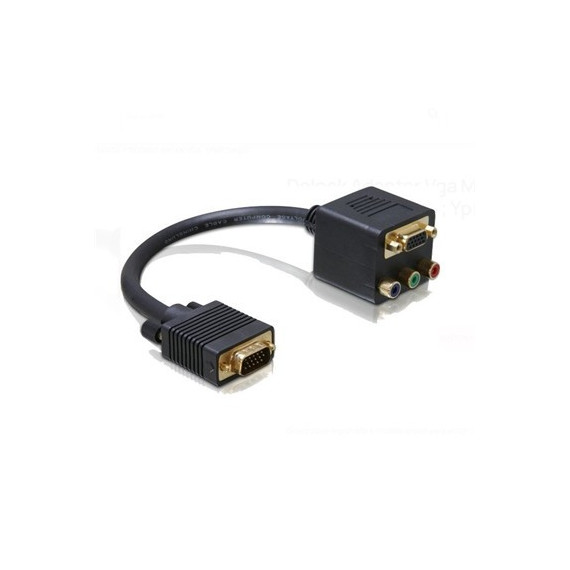 DELOCK Cable Adaptador Vga/m a Vga/h + 3RGB/H