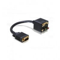 DELOCK Cable Adaptador Vga/m a Vga/h + 3RGB/H