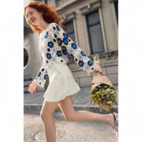 Jersey Crochet Flores de DESIGUAL