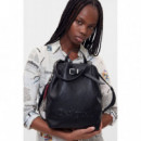 Mochila mediana logo grabado de Desigual