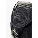 Mini Mochila acolchada con grabado paisley de Desigual