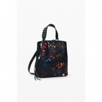 Mochila Troquelada Pequeña de DESIGUAL