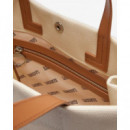 Bolso tote de lona Heritage grande de Lacoste