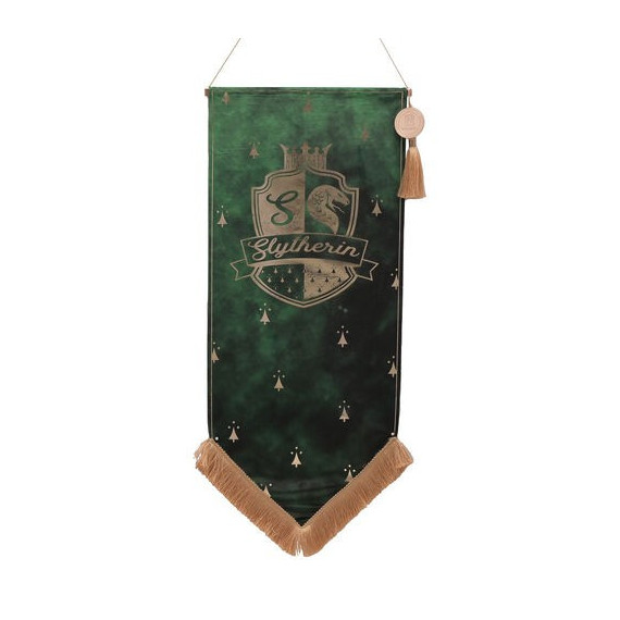 Estandarte Slytherin Harry Potter 70x27cm