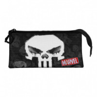 Estuche Portatodo Triple The Punisher Marvel