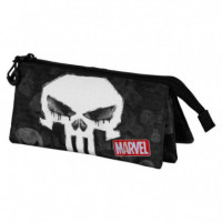 Estuche Portatodo Triple The Punisher Marvel