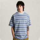 Camiseta VANS Stripe Ringer Loose