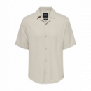 Camisa Only&Sons beige