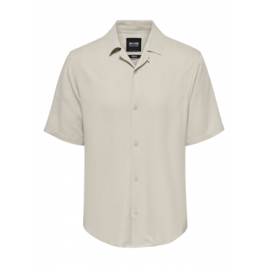 Camisa Only&Sons beige