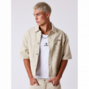 Chaqueta manga corta PxP beige PB