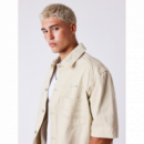 Chaqueta manga corta PxP beige PB
