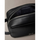 RAISED DOPP KIT BLACK