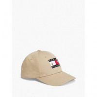 Peanuts Flag Logo Cap Camel  TOMMY HILFIGER