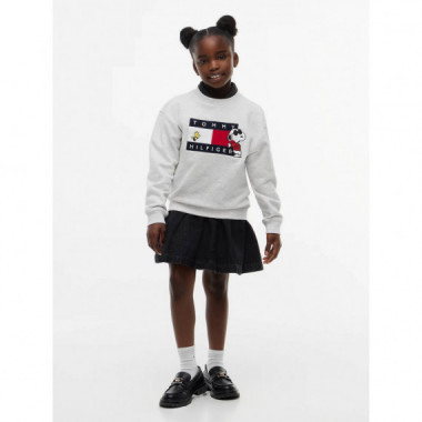PEANUTS CREWNECK GREY HEATHER