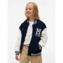 PEANUTS BOMBER JACKET DARK BLUE