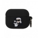 KARL LAGERFELD Funda Para Airpods Pro 2 Negro