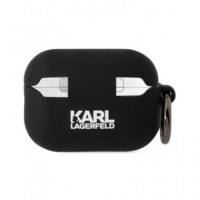 KARL LAGERFELD Funda para Airpods Pro 2 Negro