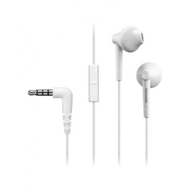 PANASONIC Auricular Estereo Portatil RP-TCM50 Blanco Clavija Jack 3.5mm