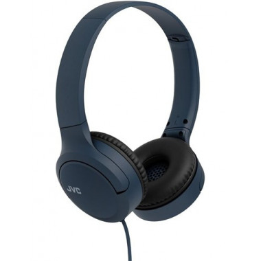 JVC Auricular Casco Con Cable Tipo C HA-S33UC Azul