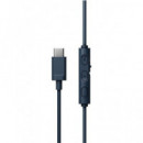 JVC Auricular Casco Con Cable Tipo C HA-S33UC Azul