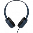 JVC Auricular Casco Con Cable Tipo C HA-S33UC Azul