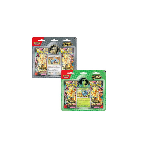 POKEMON JUEGO DE CARTAS COL. MEGAEVOLUCION HEROES ASCENDENTES (2 SOBRES) (ESP