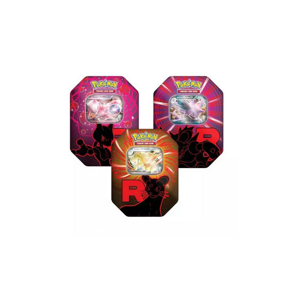 POKEMON JUEGO DE CARTAS LATA TEAM ROCKET ( ESP )