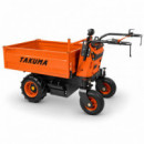 Carretilla Dumper Electrica Bateria 600 Kgs 48V/45AH TAKUMA