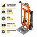 Carretilla Sube Escaleras Electrica Bateria 100 Kgs 40V/7.5AH TAKUMA