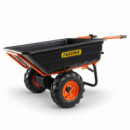 Carretilla Electrica Bateria 300 Litros 300 Kgs 40V/7.5AH TAKUMA