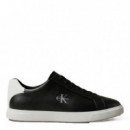 Zapatillas de piel con logo distintivo