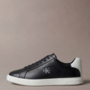Zapatillas de piel con logo distintivo