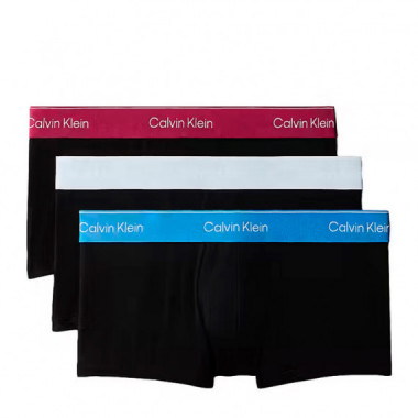 Pack de 3 b&oacute;xers de tiro bajo - Icon Cotton Stretch