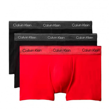 Pack de 3 b&oacute;xers cortos - Icon Cotton Stretch Metallic