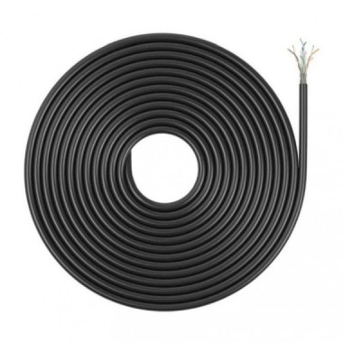 AISENS BOBINA DE CABLE  RJ45 UTP EXTERIORES CAT. 6/ 305M/ A135-0751  NEGRO/ IMPERMEABLE