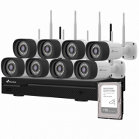 Kit Videovigilancia NIVIAN Wifi