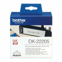 Cinta Papel Continuo BROTHER Blanca QL-500