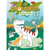 LOS DINOSAURIOS BLOC PARA COLOREAR