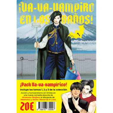 PACK VAMPIRICO: &iexcl;VA-VA-VAMPIRO EN LOS BA&Ntilde;OS! VOL. 1, 2 Y 3