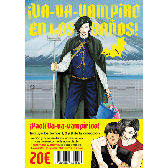 PACK VAMPIRICO: ¡VA-VA-VAMPIRO EN LOS BAÑOS! VOL. 1, 2 Y 3