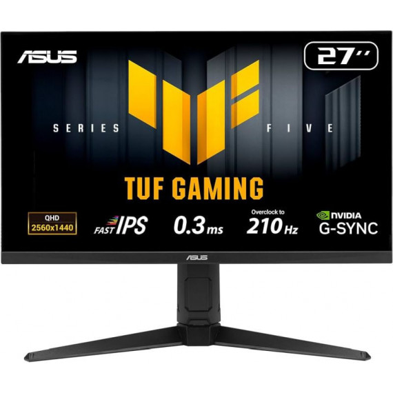 ASUS MONITOR TUF GAMING 27 VG27AQL5A  NEGRO QHD / 1xDP / 2xHDMI / 0,3MS / 210HZ / VESA