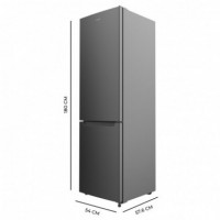 Bolero Coolmarket Combi 250 Dark E 54X59X180 Cm  CECOTEC