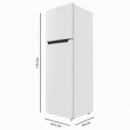 Bolero Coolmarket 2D 255 Nf White E 54X59X170 Cm  CECOTEC