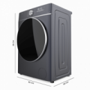 Bolero Wash&dry 10680 Inverter Titanium a 60X58X85 Cm  CECOTEC