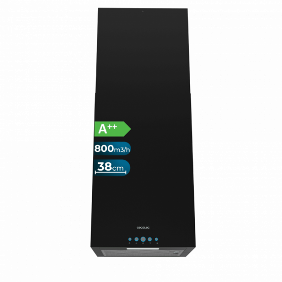 Bolero Flux Ict 388000 Black A++  CECOTEC